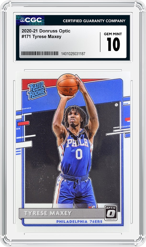 CGC Featured Card of the Month: 2020-21 Donruss Optic #171 Tyrese